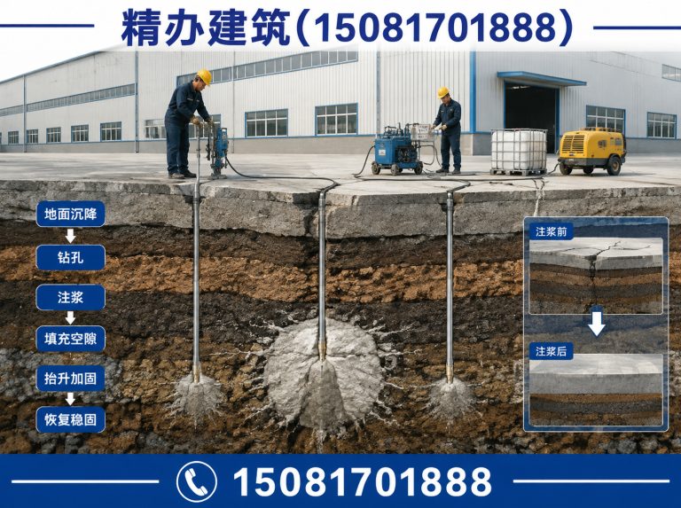 邯山区回填土下沉注浆展示图